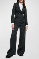 Crossover Blazer in Black Tweed - Smythe - Archery Close