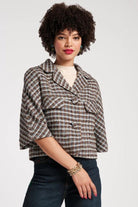 Day Jacket in Park Avenue Plaid - Frances Valentine - Archery Close