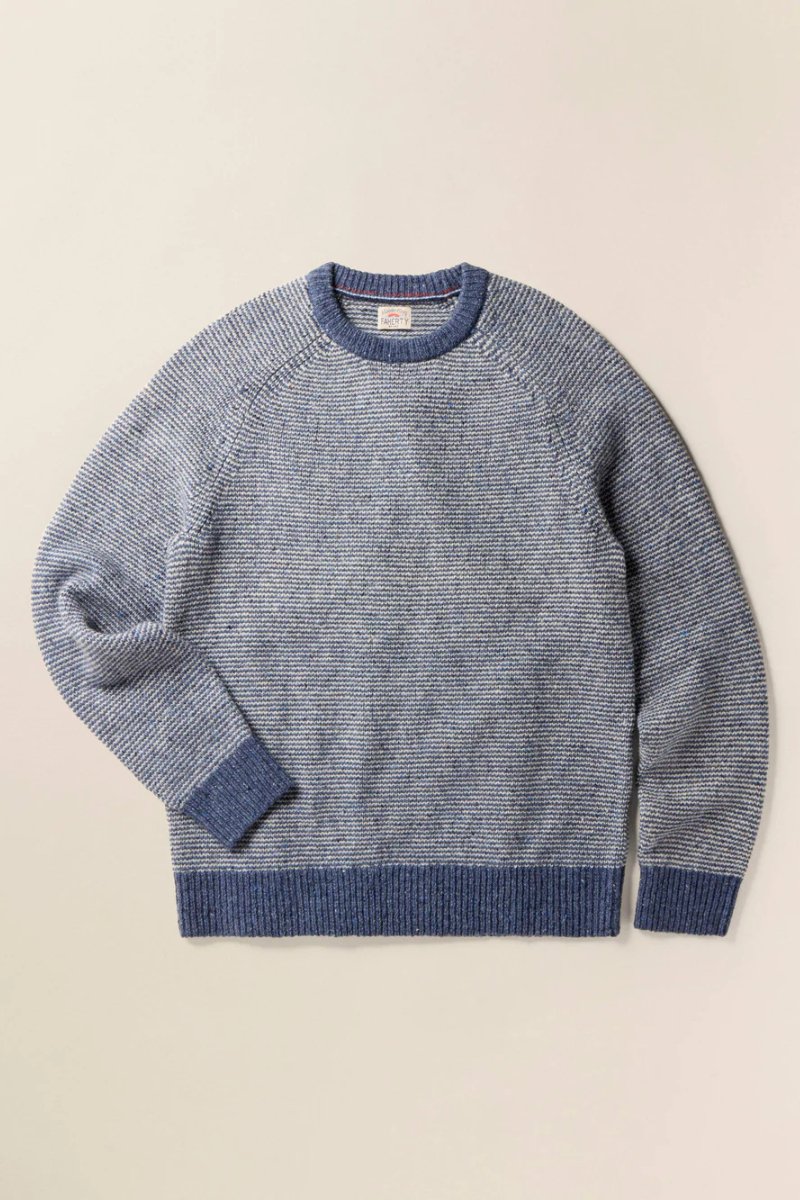 Donegal Crew Sweater - Faherty Brand - Archery Close