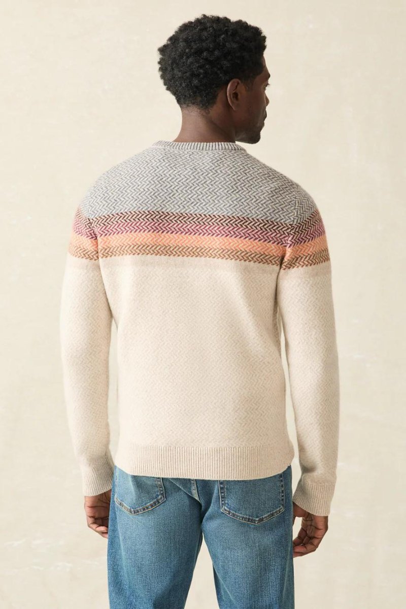 Donegal Ombre Crew - Faherty Brand - Archery Close