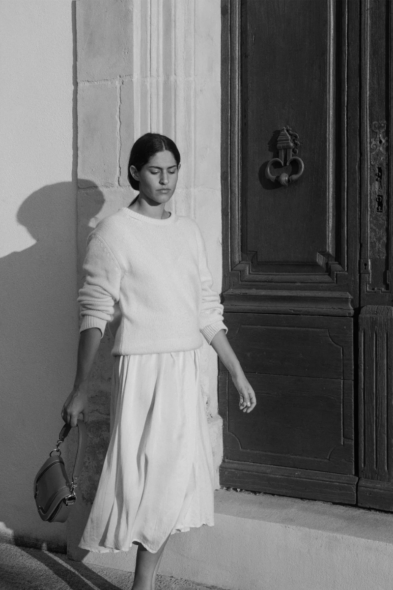 Ella Bag in Pebble Grey - Le Tanneur - Archery Close