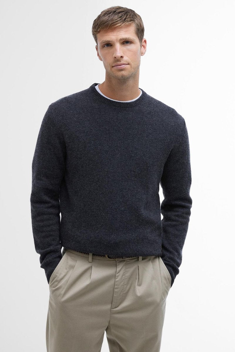 Essential Crew Neck Sweater - Barbour - Archery Close