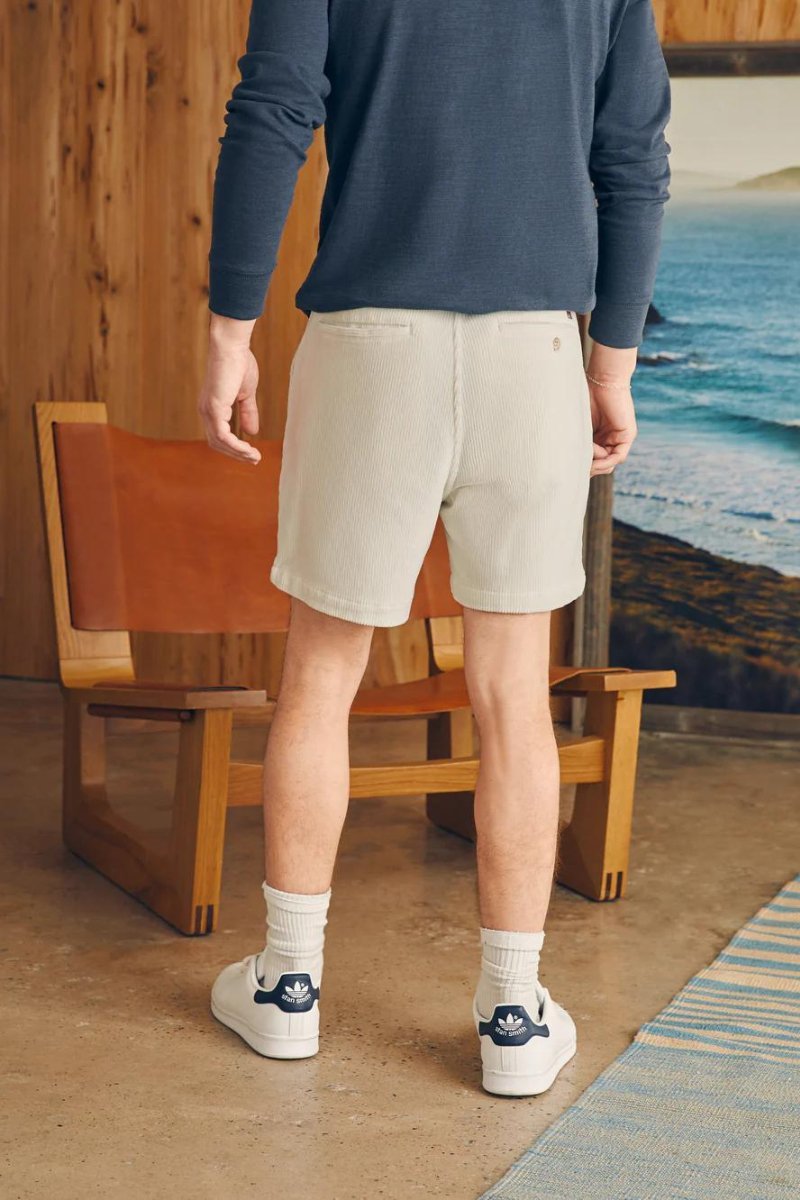 Essential Italian Knit Cord Short - Faherty Brand - Archery Close