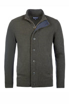 Essential Patch Zip Through Jumper - Barbour - Archery Close