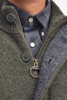 Essential Patch Zip Through Jumper - Barbour - Archery Close