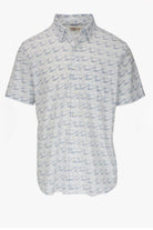 Faherty Brand Movement Short Sleeve Shirt - Archery Close Men's