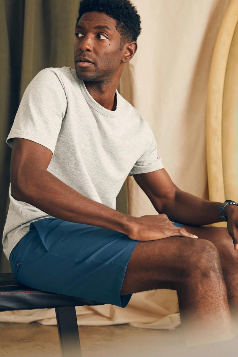 Faherty Brand Shorelite Active Short (7" Inseam) - Archery Close Men's