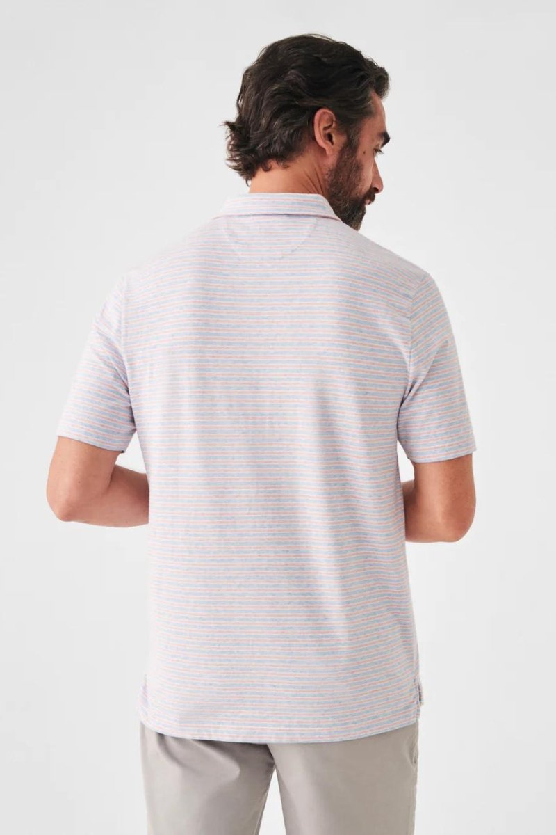 Faherty Brand SS Movement Polo - Archery Close Men's