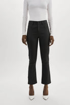 Faris Black Leather Pant - Lamarque - Archery Close