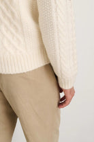 Fisherman Cable Turtleneck - Alex Mill - Archery Close