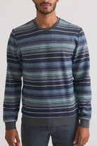 Fleece Out Stripe Crewneck - Marine Layer - Archery Close