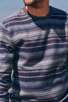 Fleece Out Stripe Crewneck - Marine Layer - Archery Close