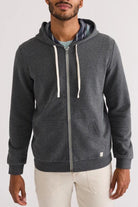 Fleece Stripe Full Zip - Marine Layer - Archery Close