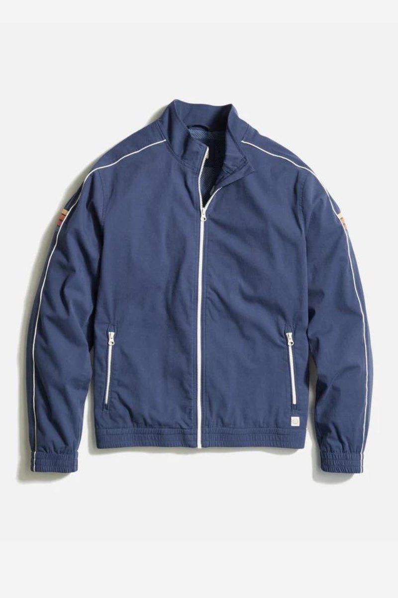 Freeman Stretch Twill Windbreaker - Marine Layer - Archery Close