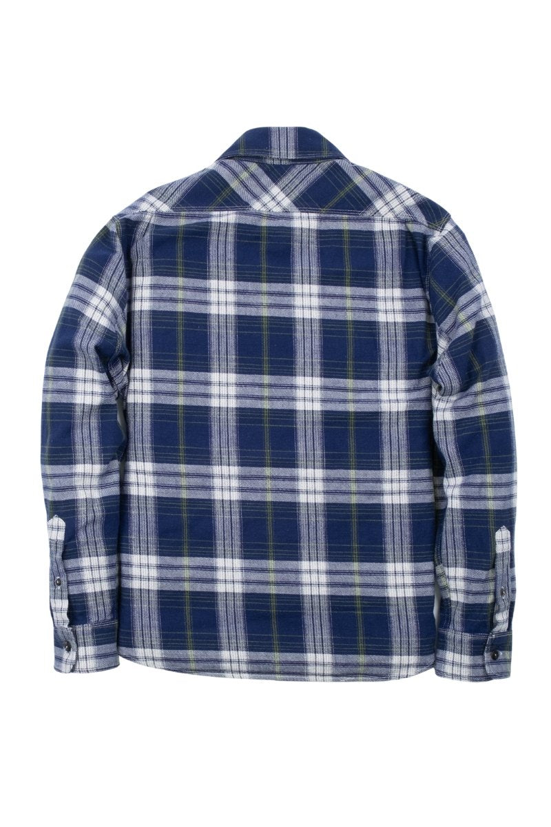 Freenote Cloth Currant Blue Wing Plaid - Archery Close Men's