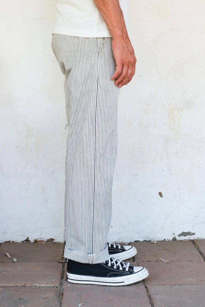 Freenote Cloth Deck Pant - Stripe - Archery Close Men's