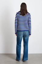 Haley Sweater in Cotton Stripe - Alex Mill - Archery Close