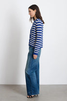 Haley Sweater in Cotton Stripe - Alex Mill - Archery Close