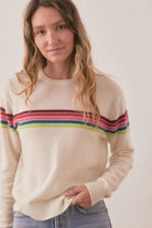 Harper Cashmere Sweater - Marine Layer - Archery Close