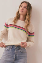 Harper Cashmere Sweater - Marine Layer - Archery Close