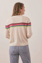 Harper Cashmere Sweater - Marine Layer - Archery Close