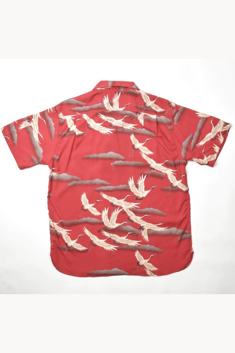 Hawaiian Red Crane - Freenote Cloth - Archery Close