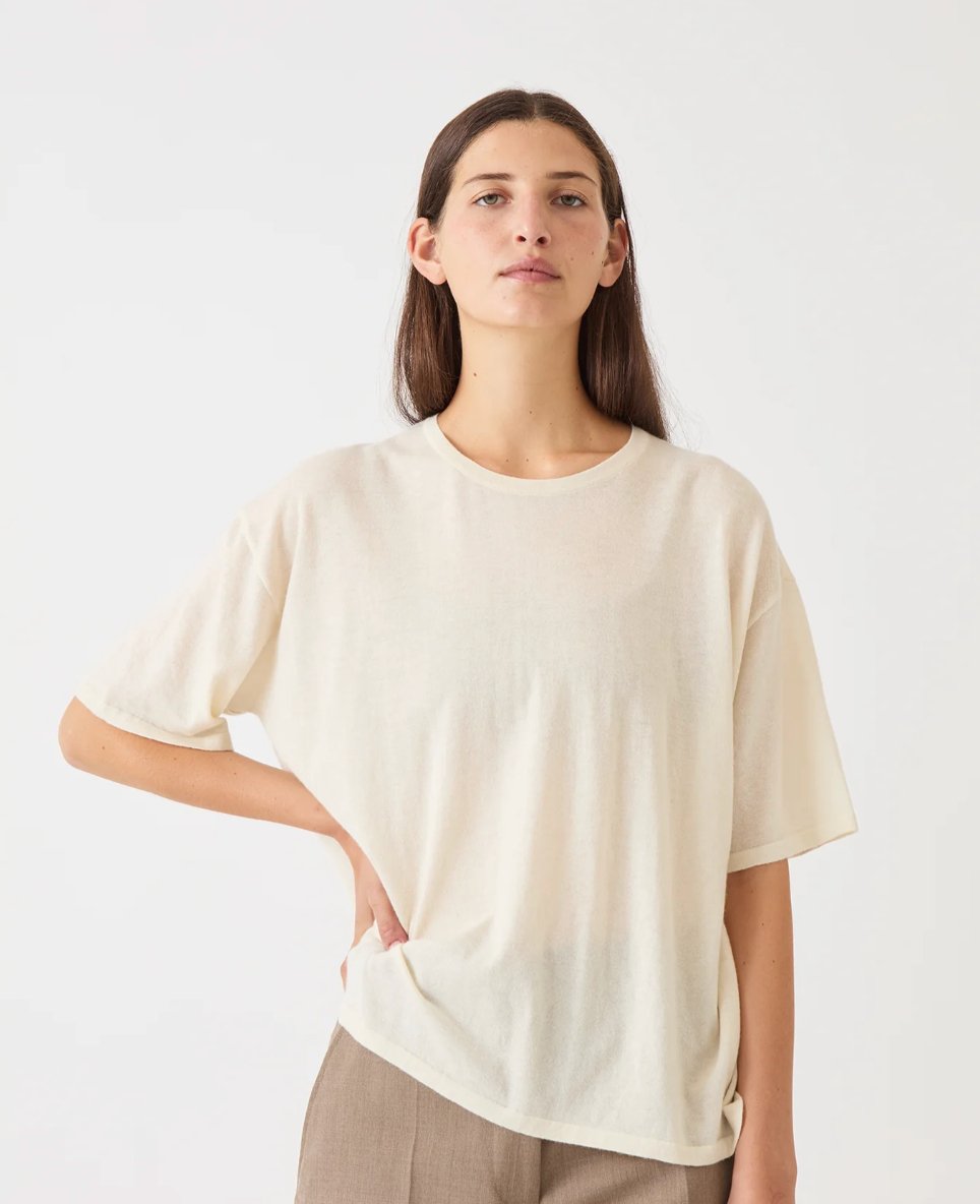 Hazel Top in Ivory | Shirts & Tops | DemyLee | Archery Close – Archery ...