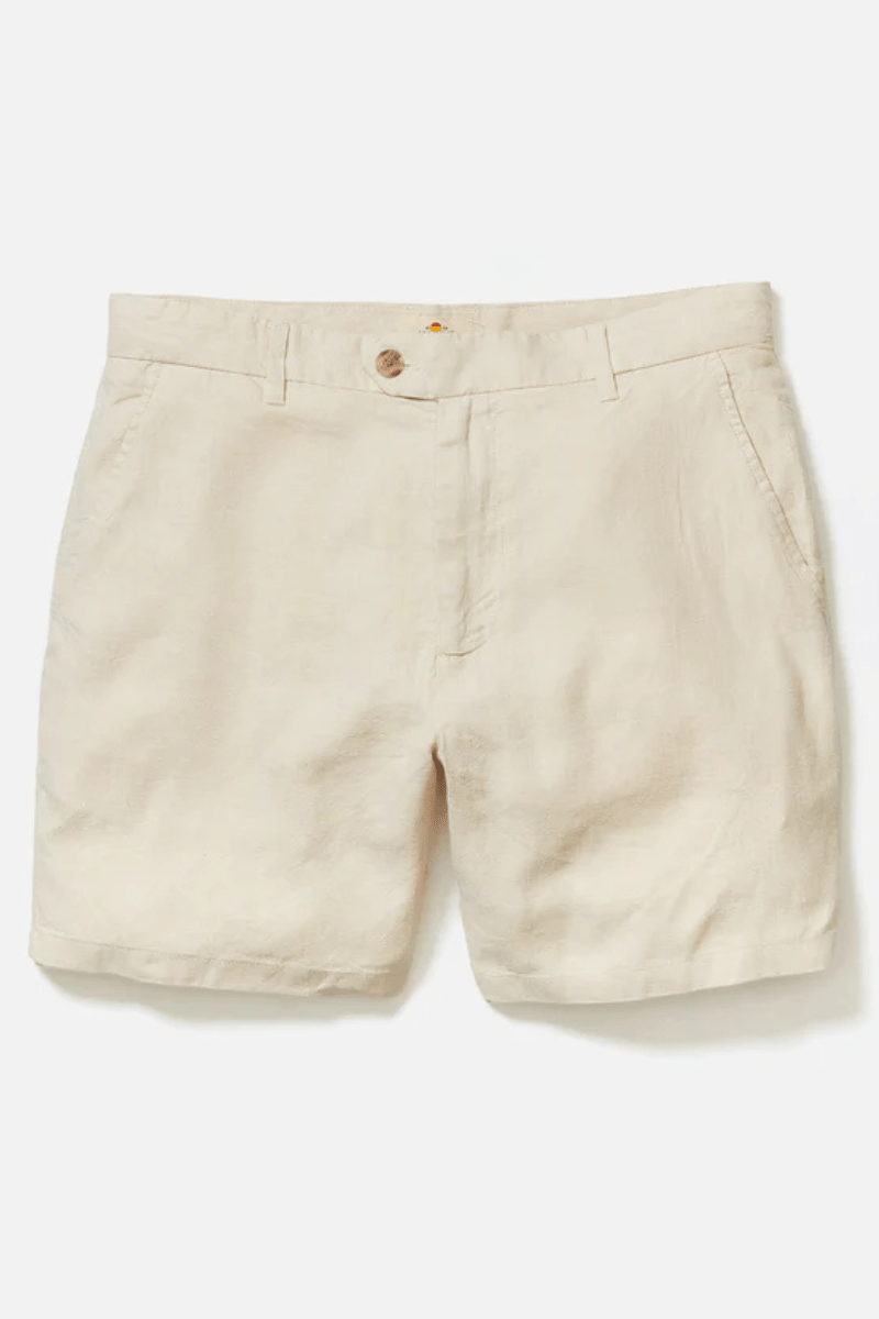 Hemp Resort Short 7" - Marine Layer - Archery Close