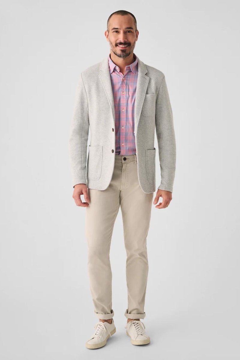 Inlet Knit Blazer - Faherty Brand - Archery Close