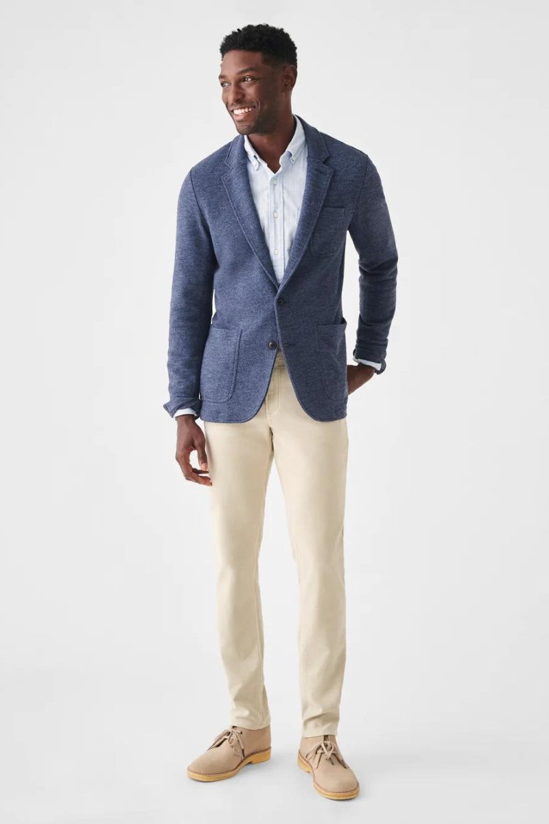 Inlet Knit Blazer - Faherty Brand - Archery Close