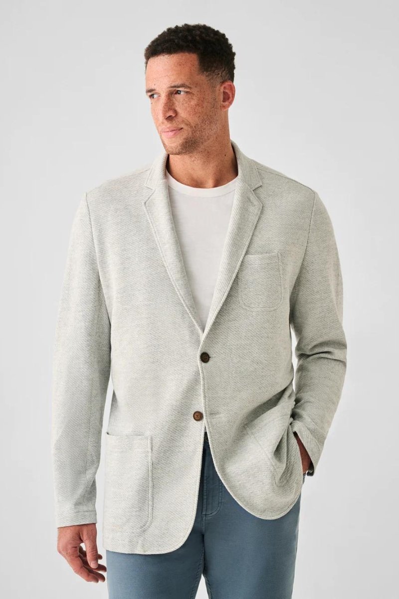 Inlet Knit Blazer - Faherty Brand - Archery Close