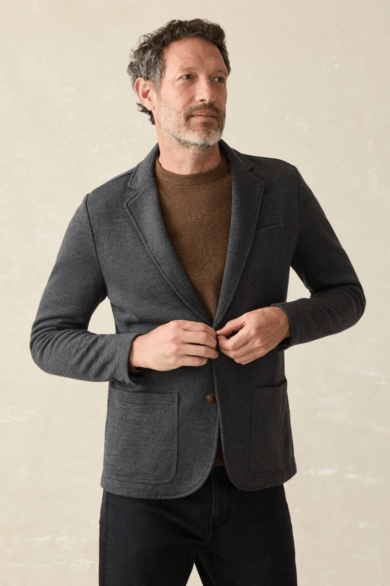 Inlet Knit Blazer - TS - Faherty Brand - Archery Close