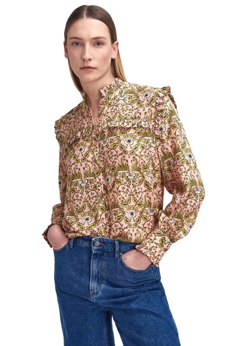 Isabella Shirt in Eyebright - Barbour - Archery Close