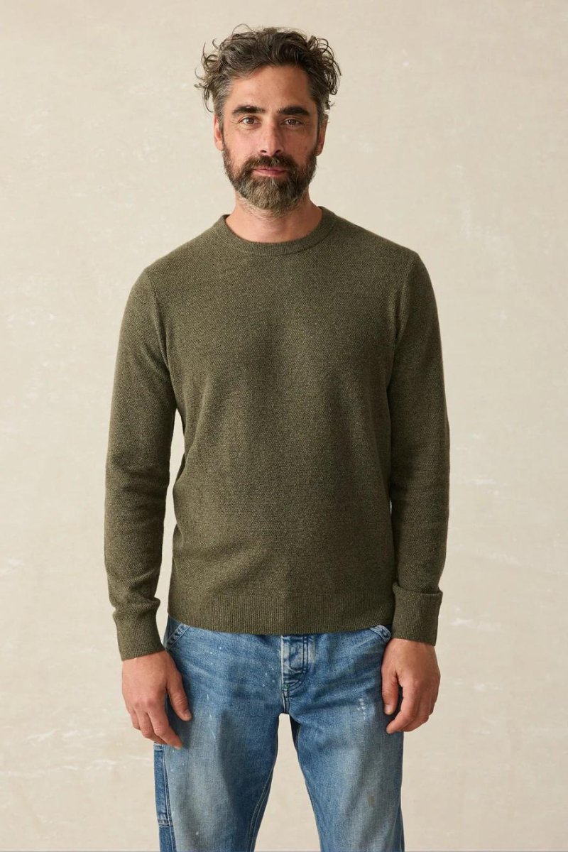 Jackson Crew Sweater - Faherty Brand - Archery Close