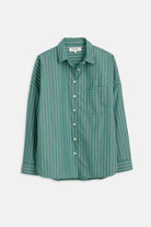 Jo Shirt in Green Stripes - Alex Mill - Archery Close