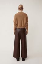 Johan Faux Leather Pant - Suncoo Paris - Archery Close