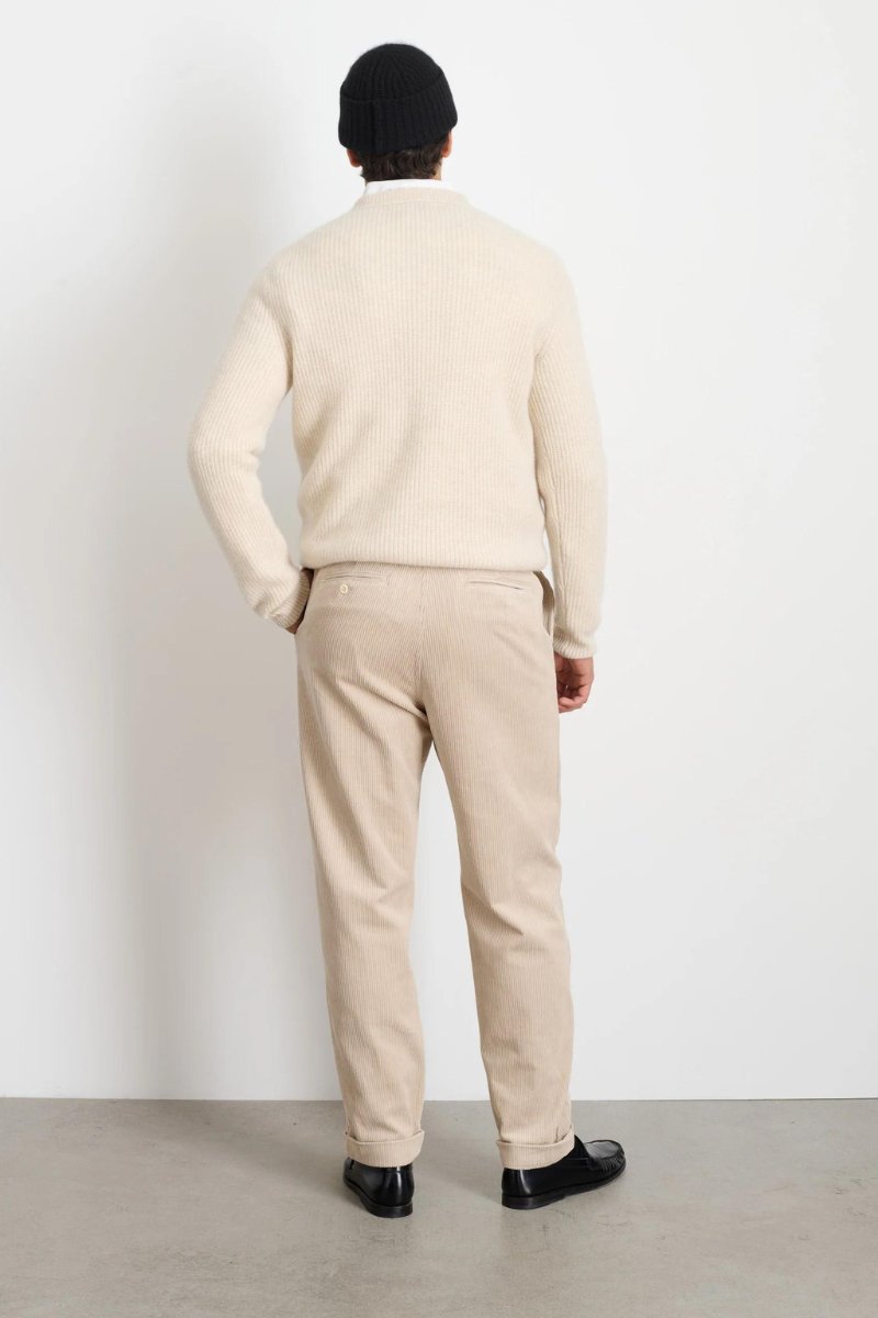 Jordan Sweater in Washed Cashmere - Alex Mill - Archery Close