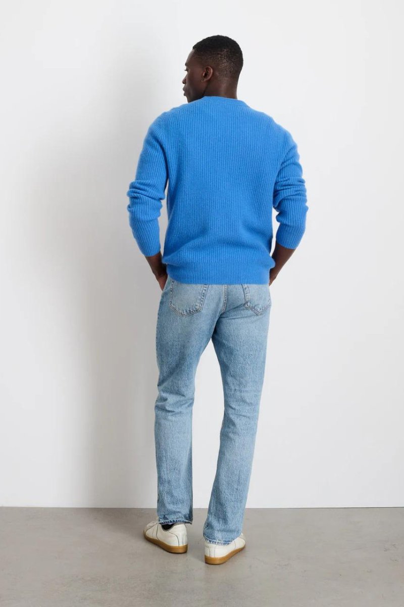 Jordan Sweater in Washed Cashmere - Alex Mill - Archery Close