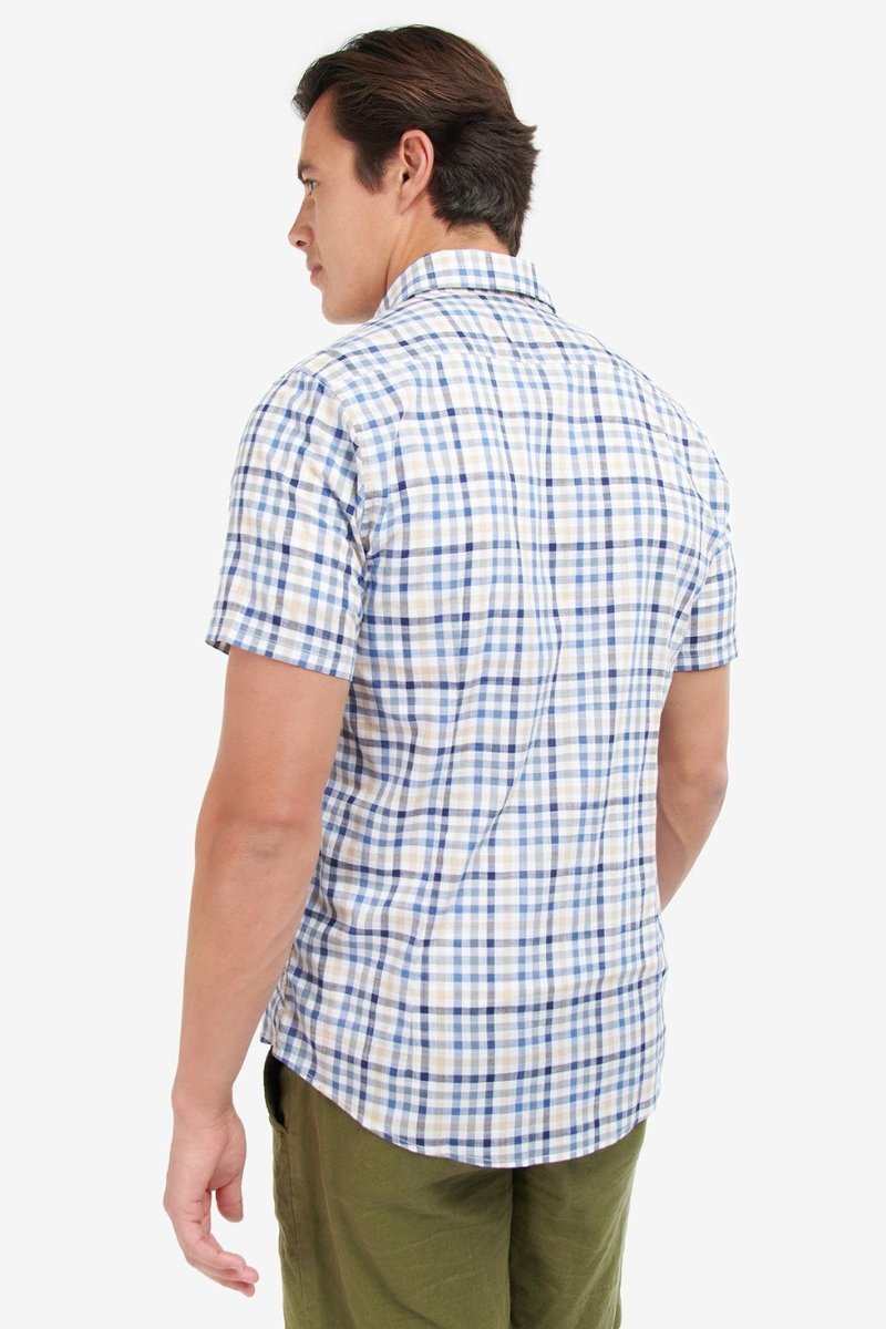 Kinson Short Sleeved Tailored Shirt - Barbour - Archery Close