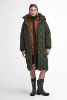 Kirkton Puffer in Olive - Barbour - Archery Close