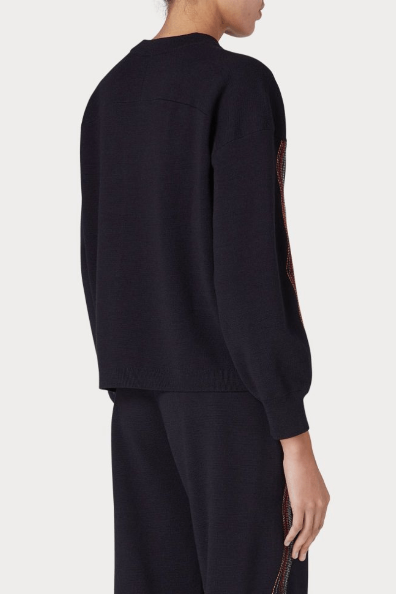 Knitted Crew Neck Sweater - Paul Smith - Archery Close