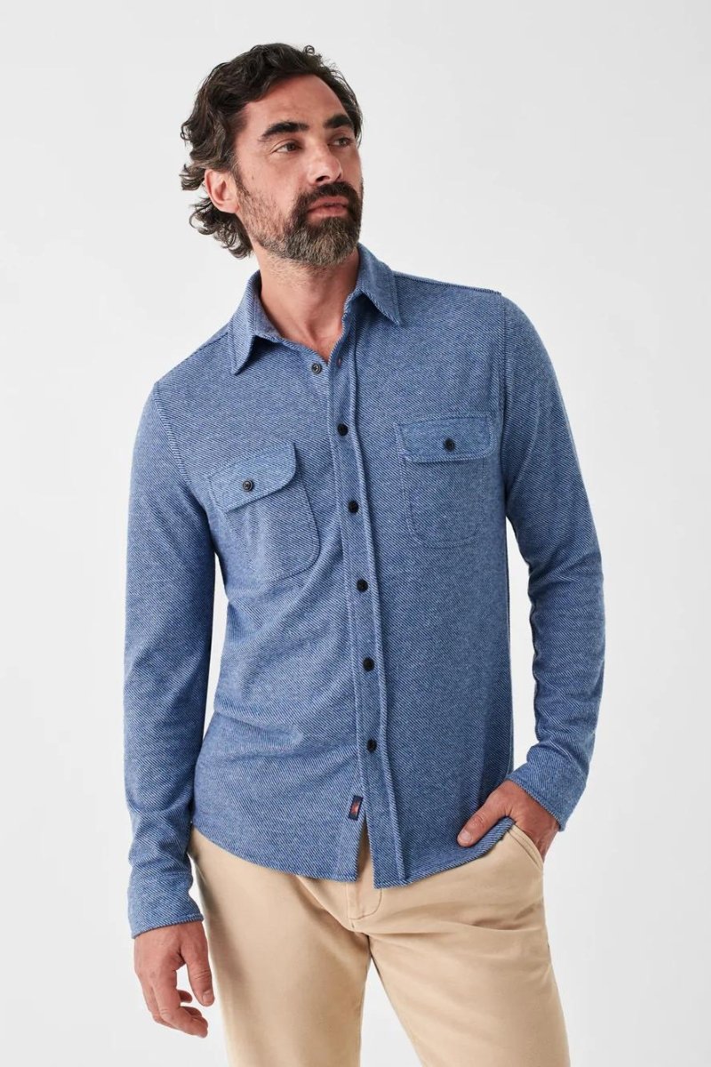 Legend Sweater Shirt - Faherty Brand - Archery Close