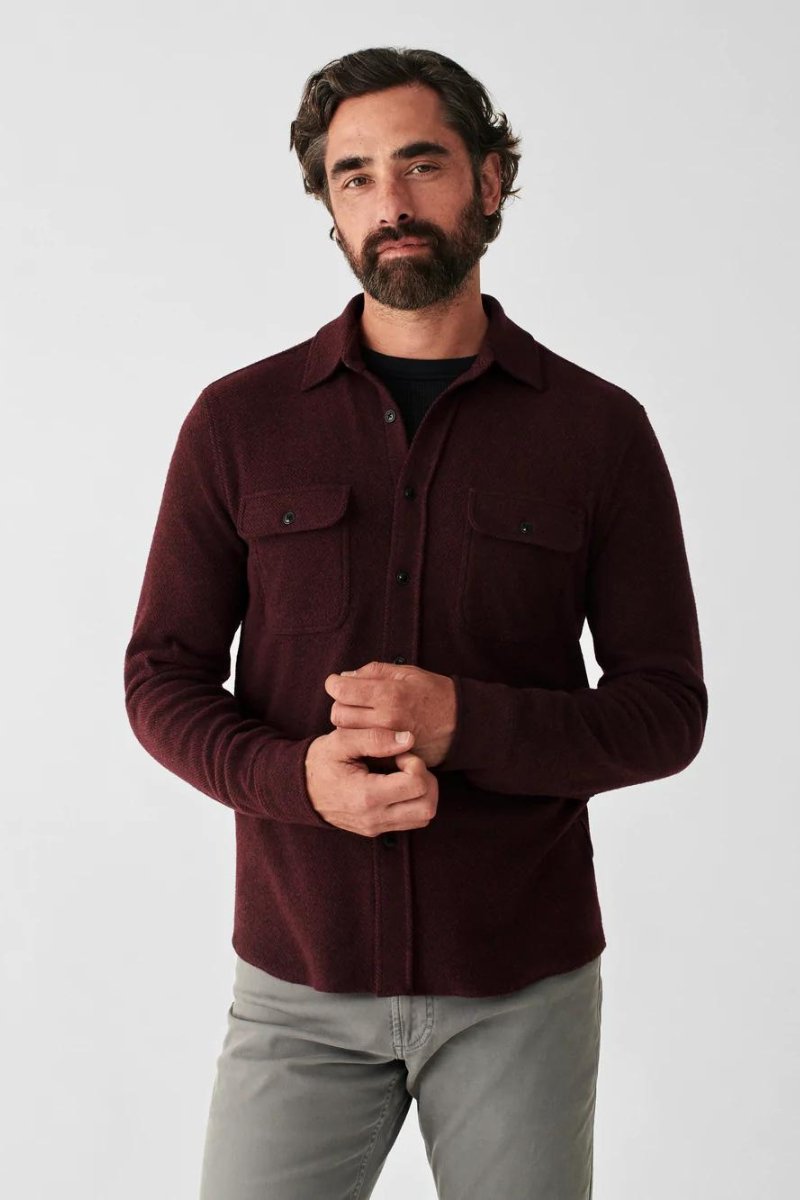 Legend Sweater Shirt - Faherty Brand - Archery Close