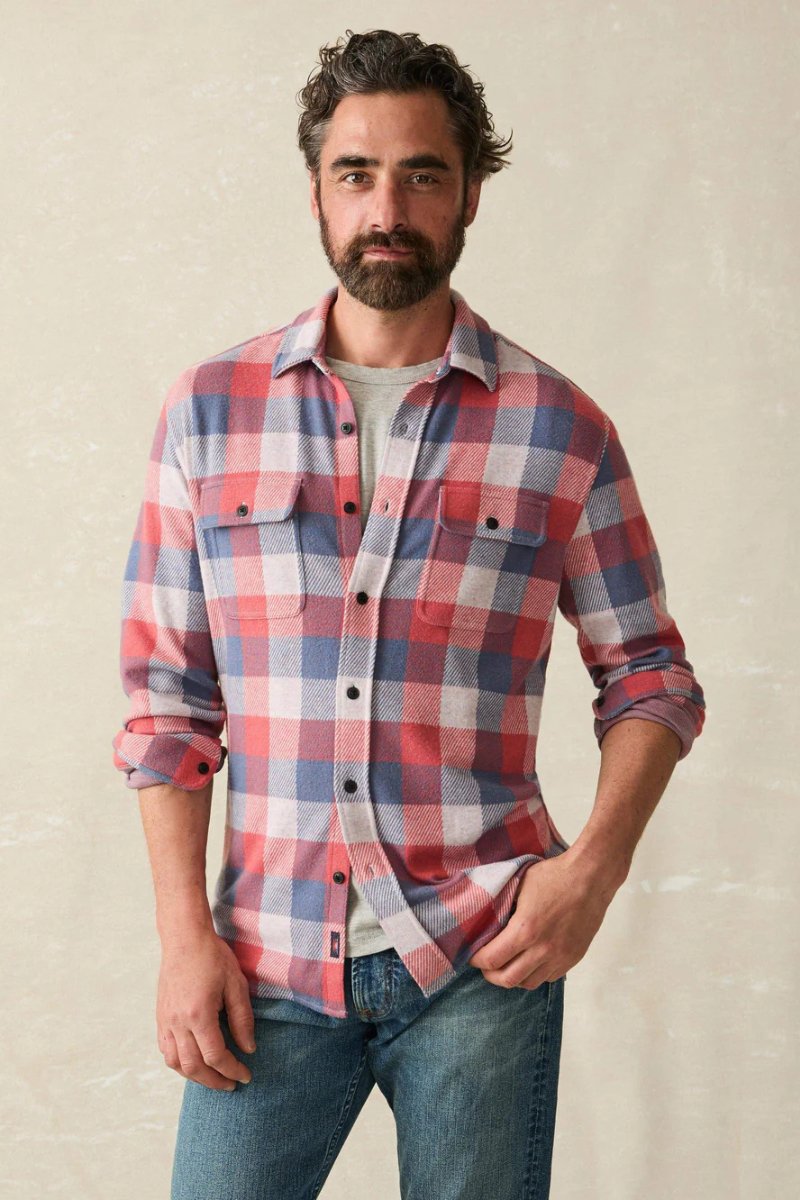 Legend Sweater Shirt - Faherty Brand - Archery Close