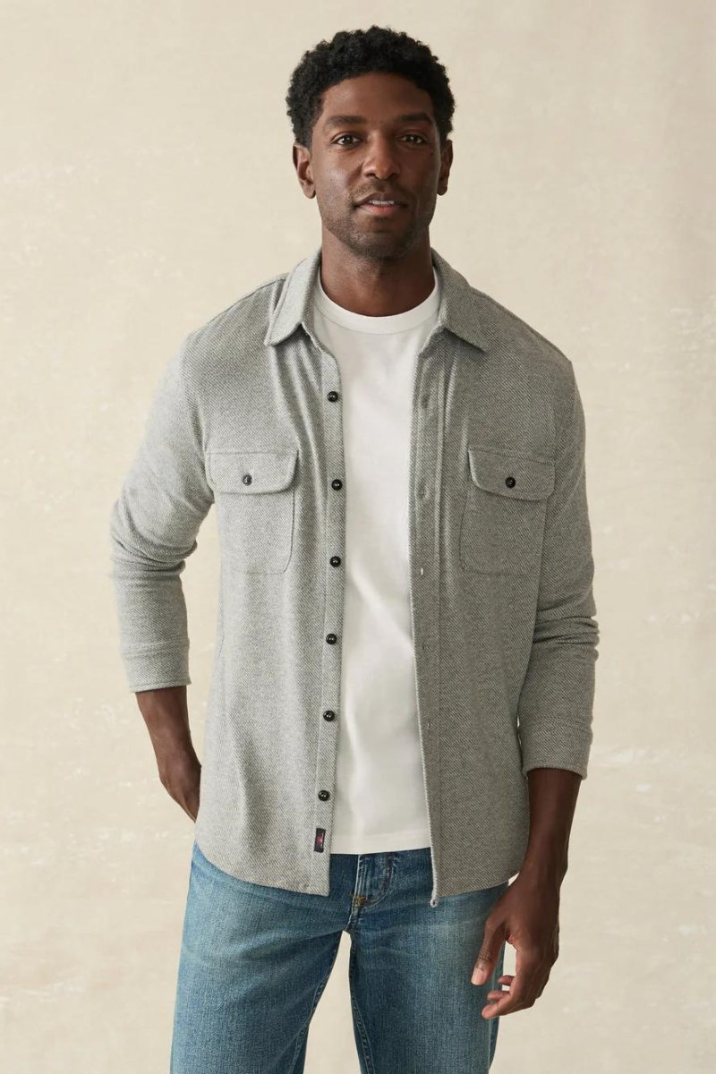 Legend Sweater Shirt - Faherty Brand - Archery Close