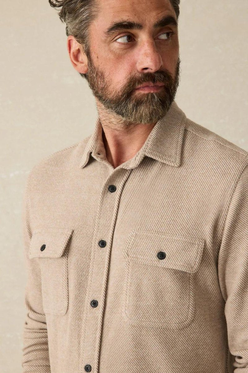 Legend Sweater Shirt - Faherty Brand - Archery Close