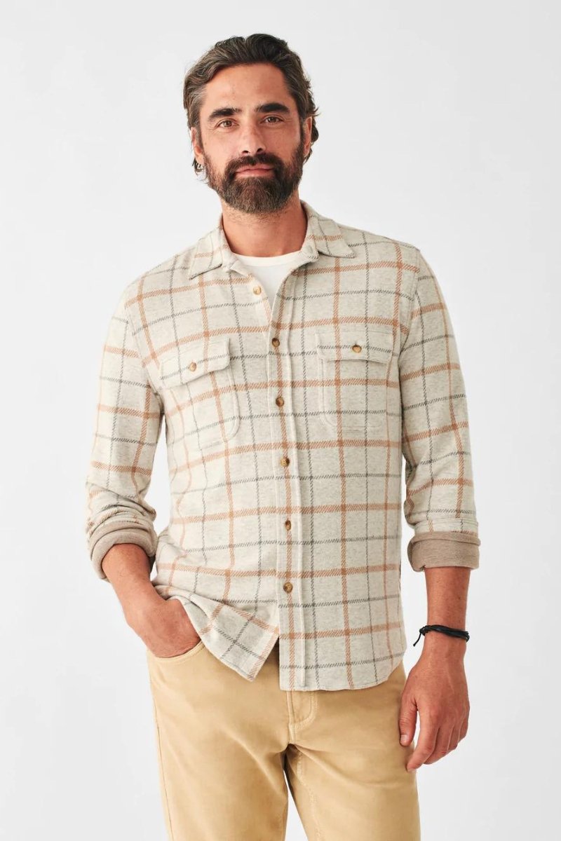 Legend Sweater Shirt - Faherty Brand - Archery Close