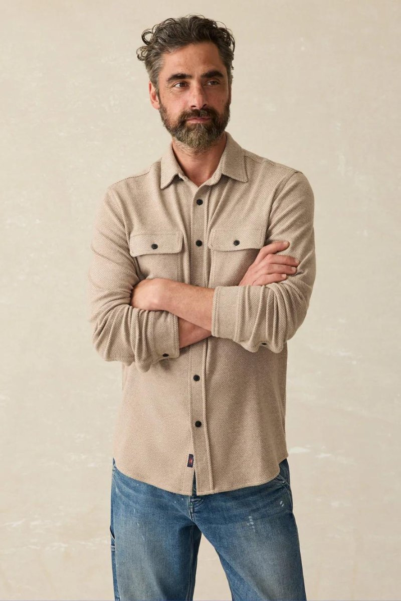 Legend Sweater Shirt - Faherty Brand - Archery Close