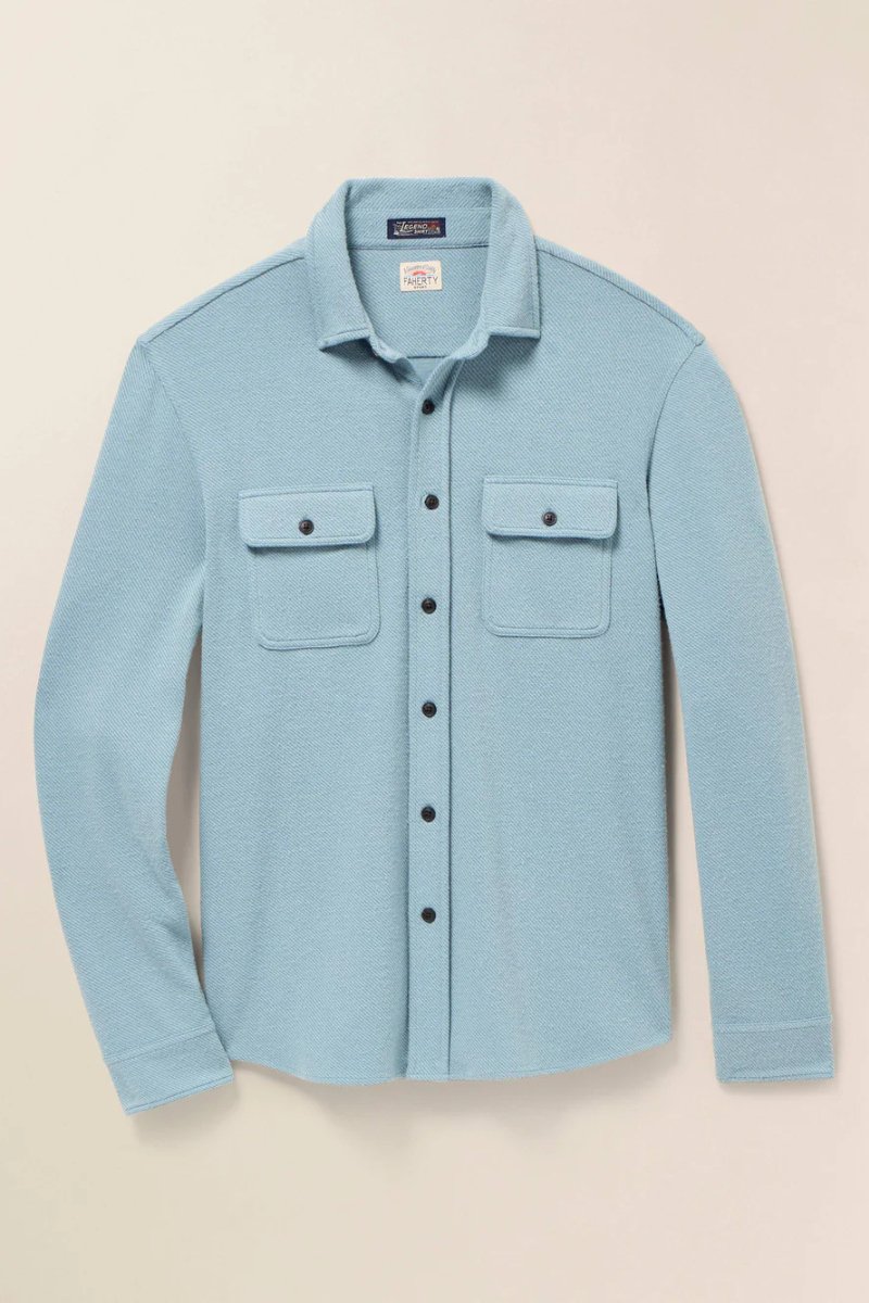 Legend Sweater Shirt - Faherty Brand - Archery Close