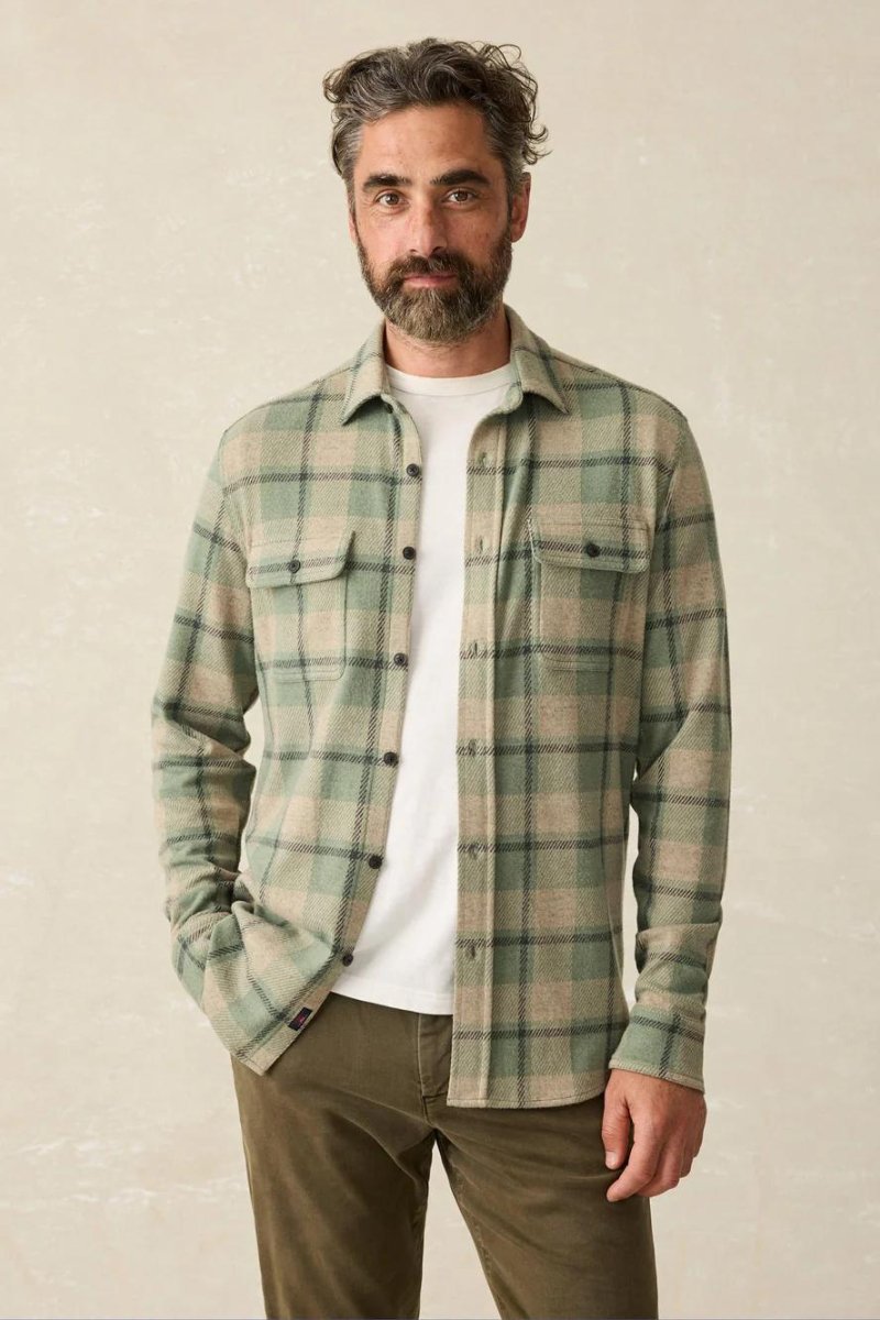 Legend Sweater Shirt - Faherty Brand - Archery Close